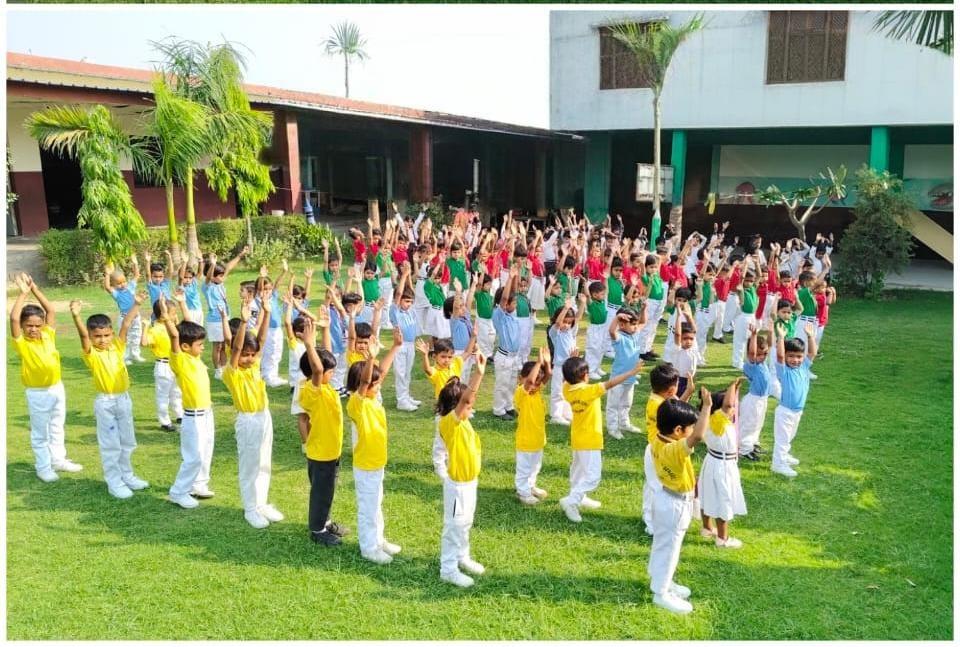 Academic learning at Charkula Global Public School
