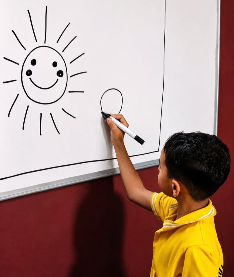 Academic learning at Charkula Global Public School