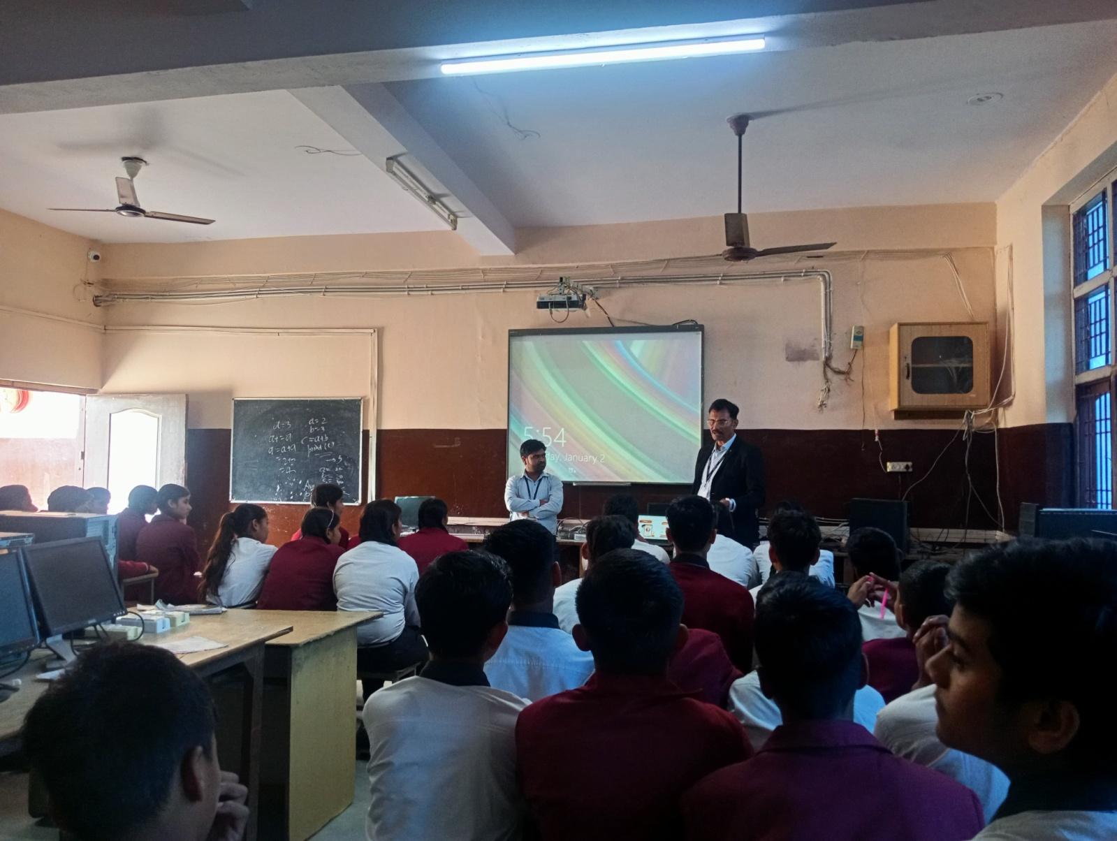 Academic learning at Charkula Global Public School