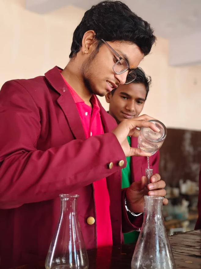 Academic learning at Charkula Global Public School