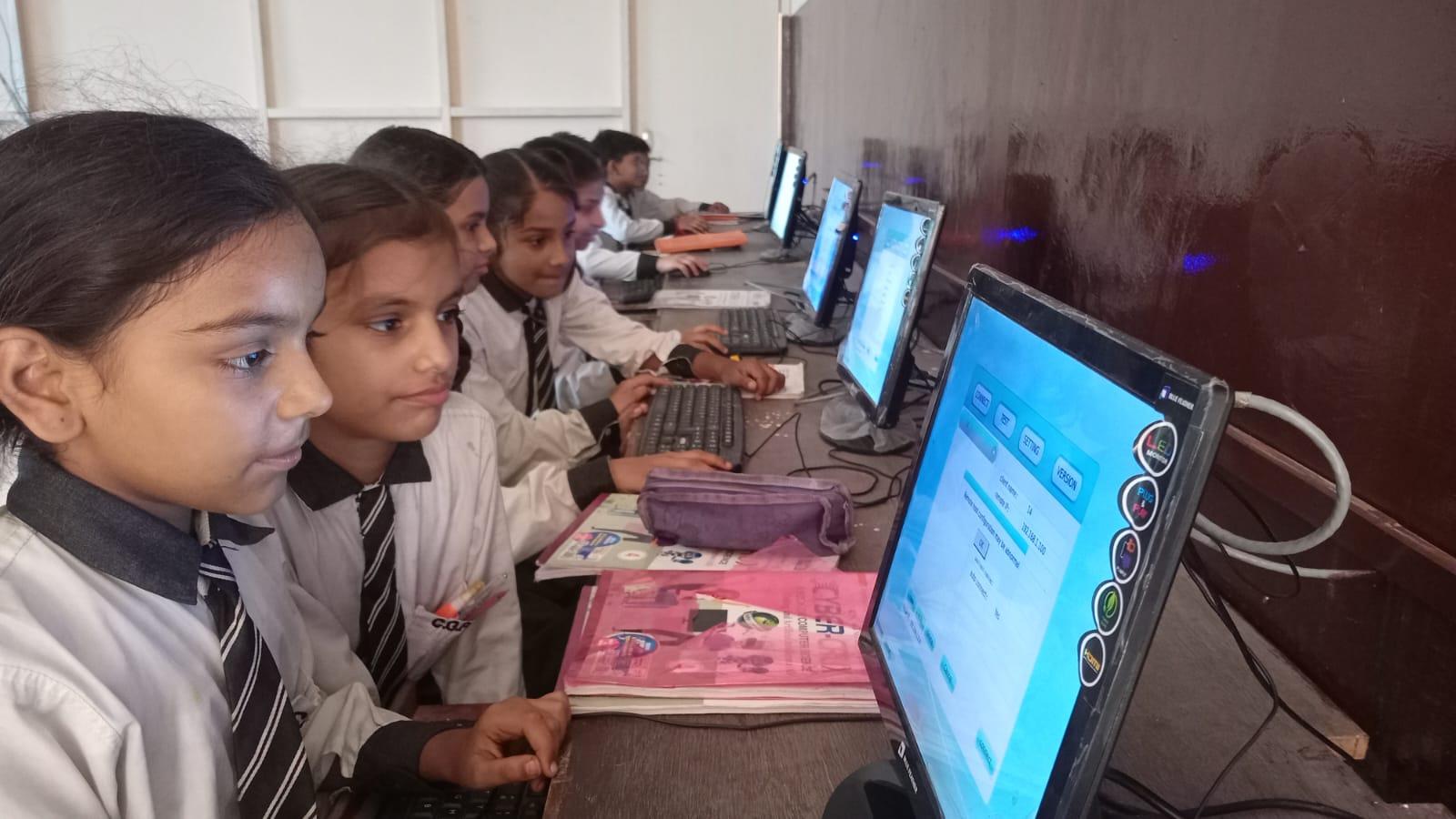 Computer Lab at Charkula Global Public School